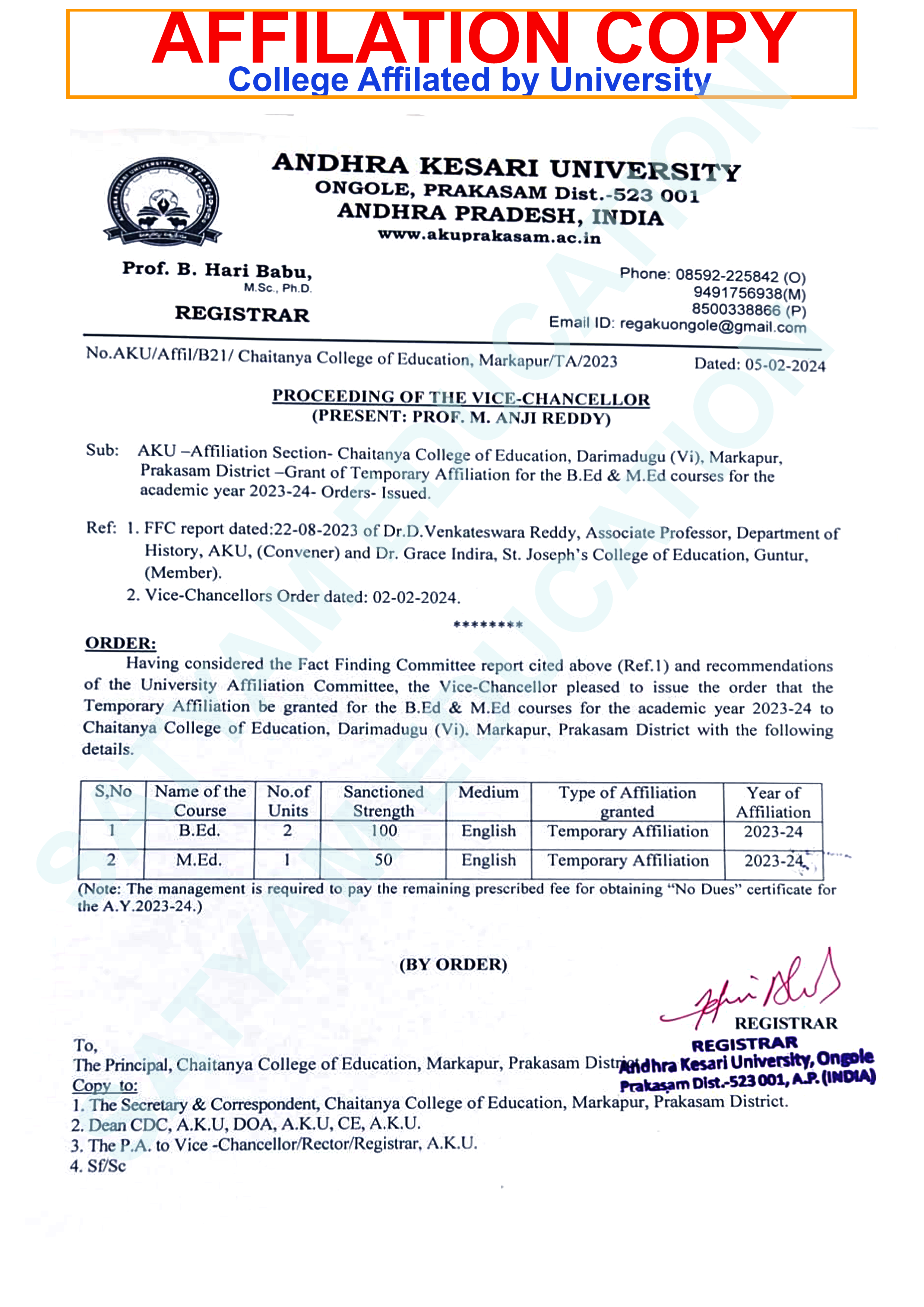 Affiliation 23-24